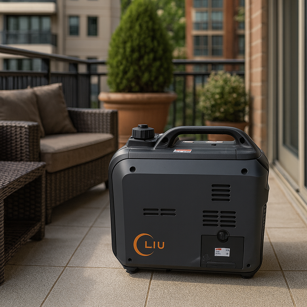 LIU XP3500 Stille Inverter Benzinegenerator 3,2kW – Elektrische Start